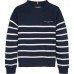 TOMMY HILFIGER πουλόβερ παιδικό KS0KS00633-C1G μπλε